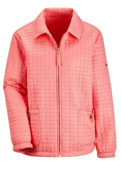 Veste matelassée au motif gaufré