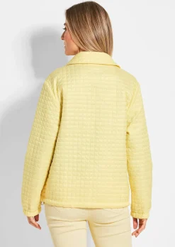 Veste matelassée au motif gaufré