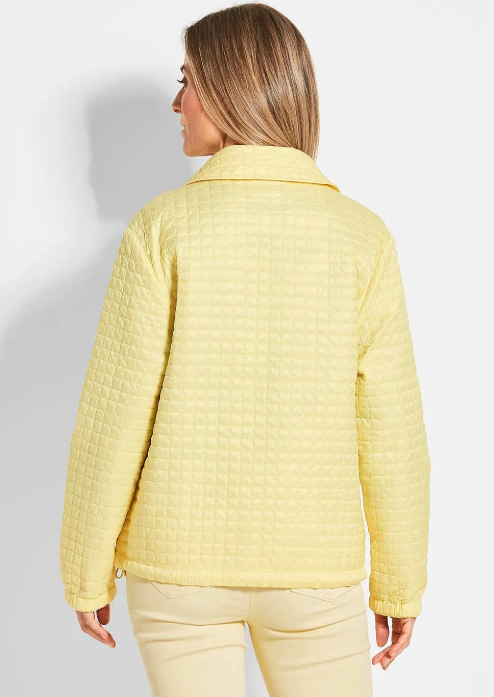 Veste matelassée au motif gaufré