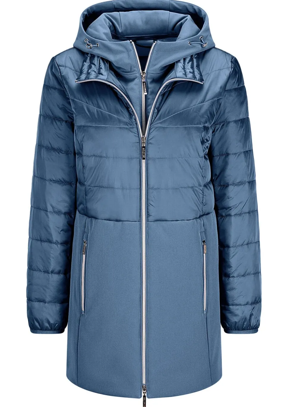 Veste matelassée avec empiècement en Softshell