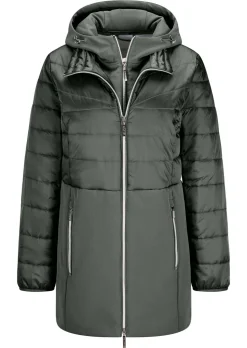 Veste matelassée avec empiècement en Softshell