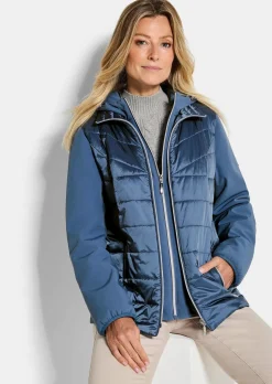 Veste matelassée avec manches en Softshell