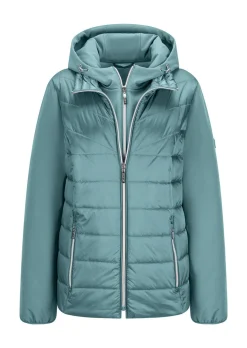 Veste matelassée avec manches en Softshell