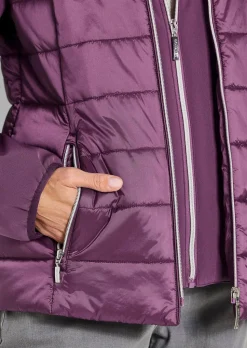 Veste matelassée avec manches en Softshell