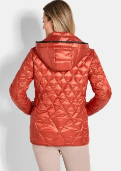 Veste matelassée avec motif à losanges