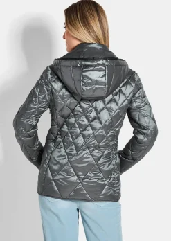 Veste matelassée avec motif à losanges