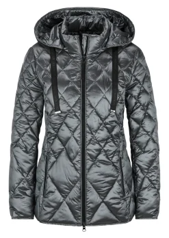 Veste matelassée avec motif à losanges