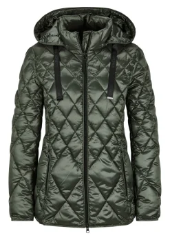 Veste matelassée avec motif à losanges