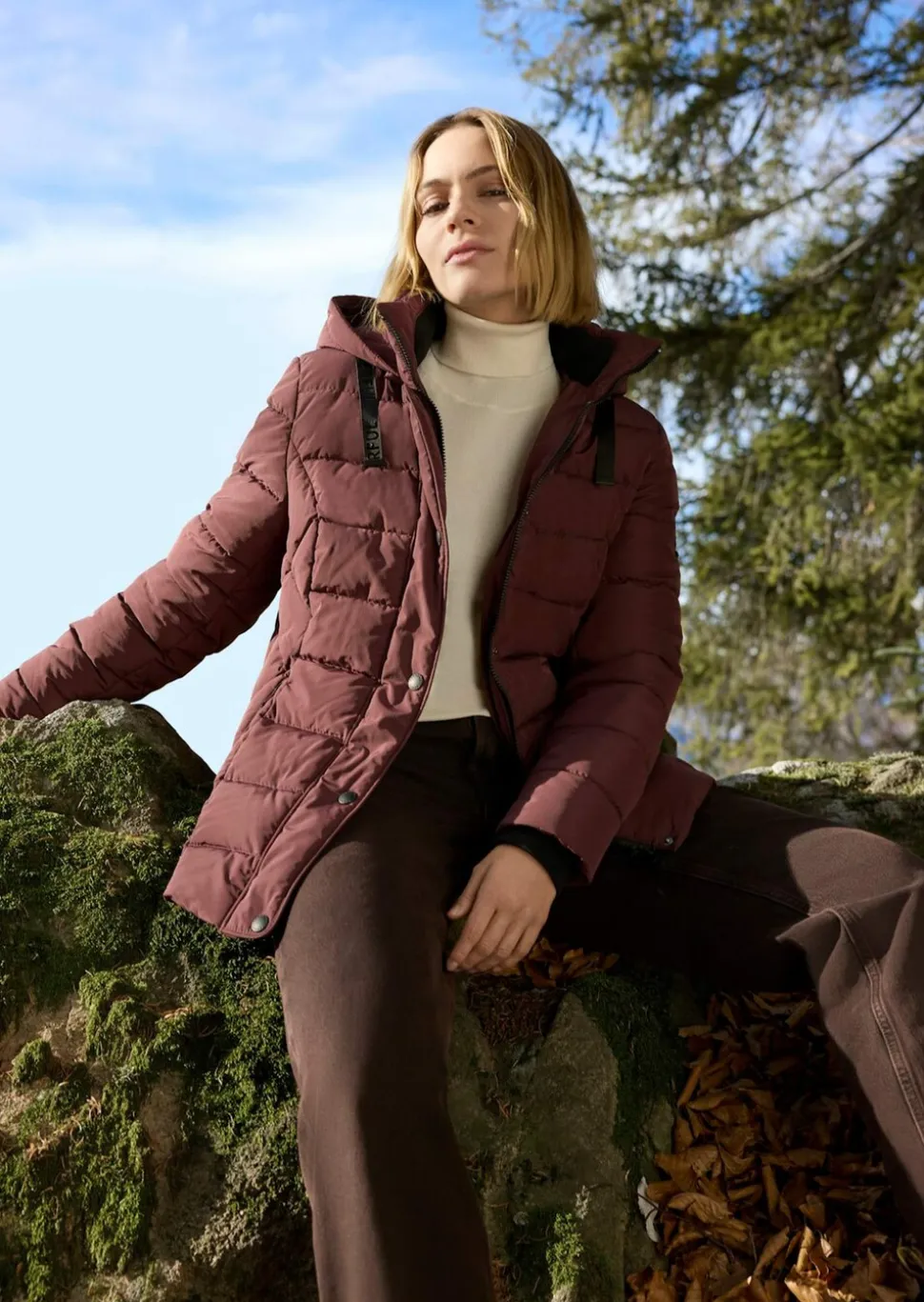 Veste matelassée avec poches zippées