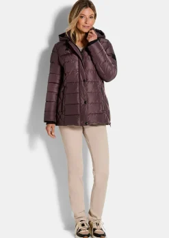 Veste matelassée avec poches zippées