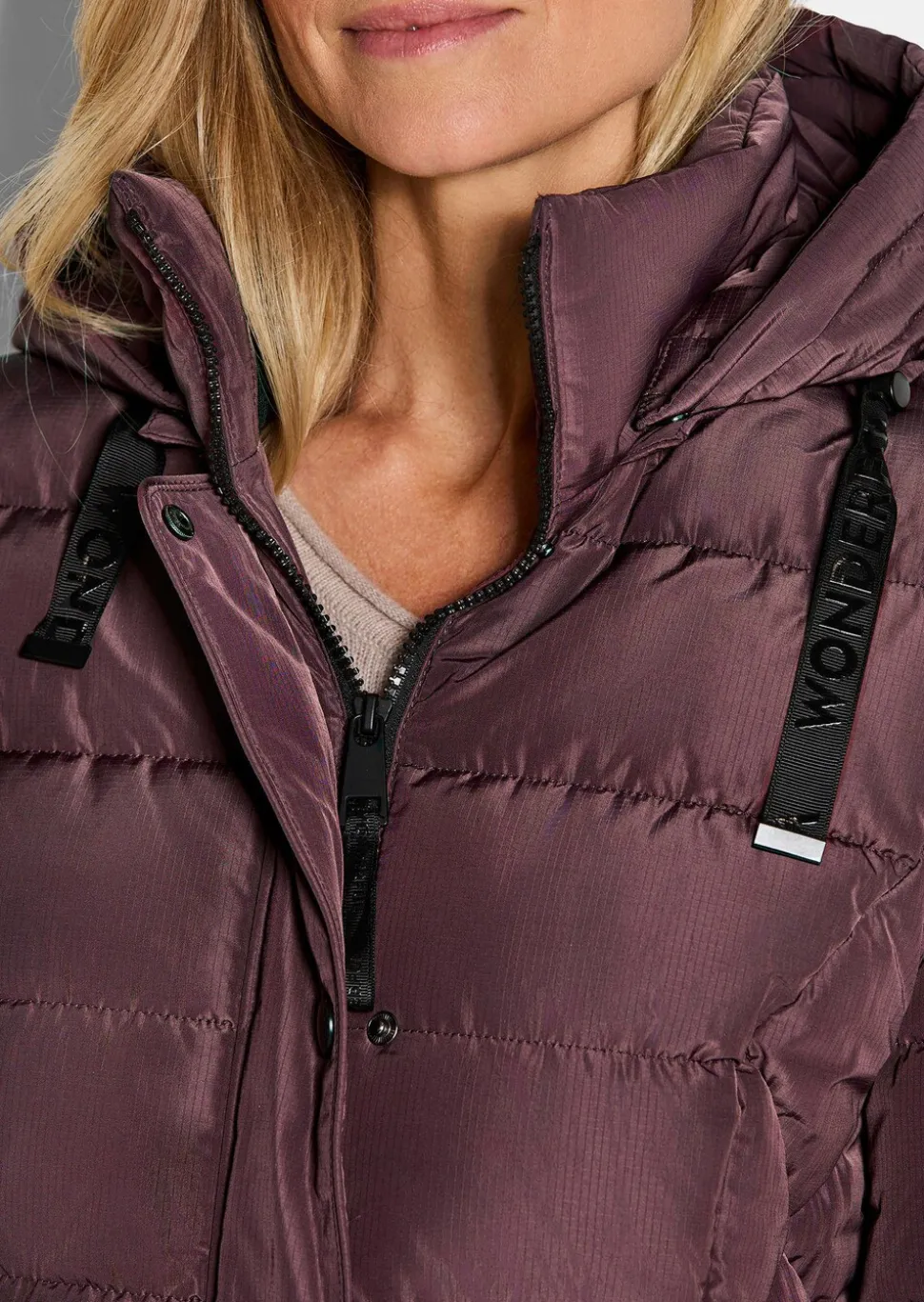 Veste matelassée avec poches zippées