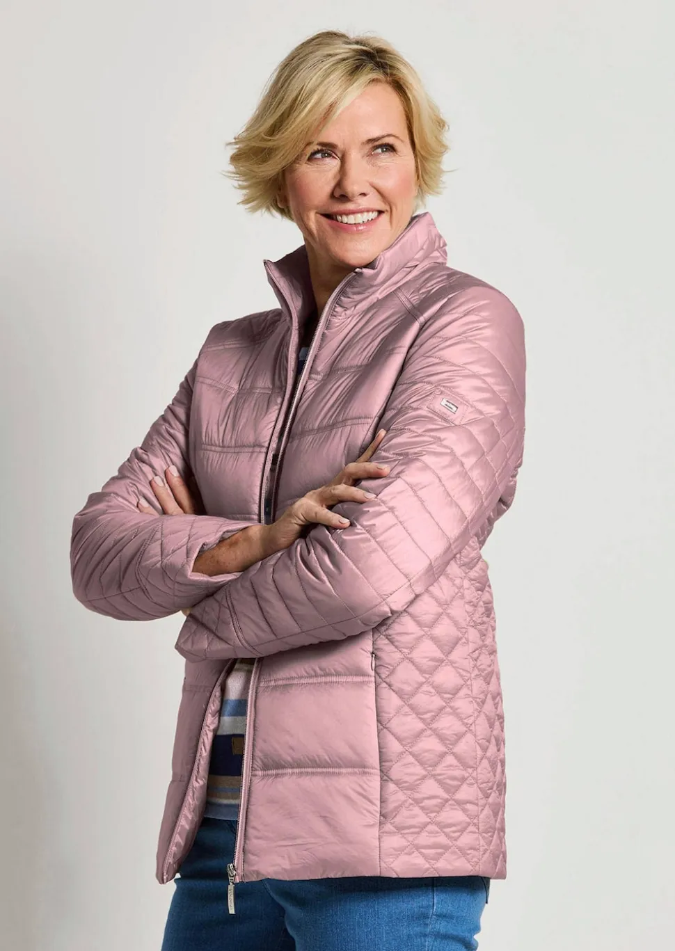 Veste matelassée avec poches zippées