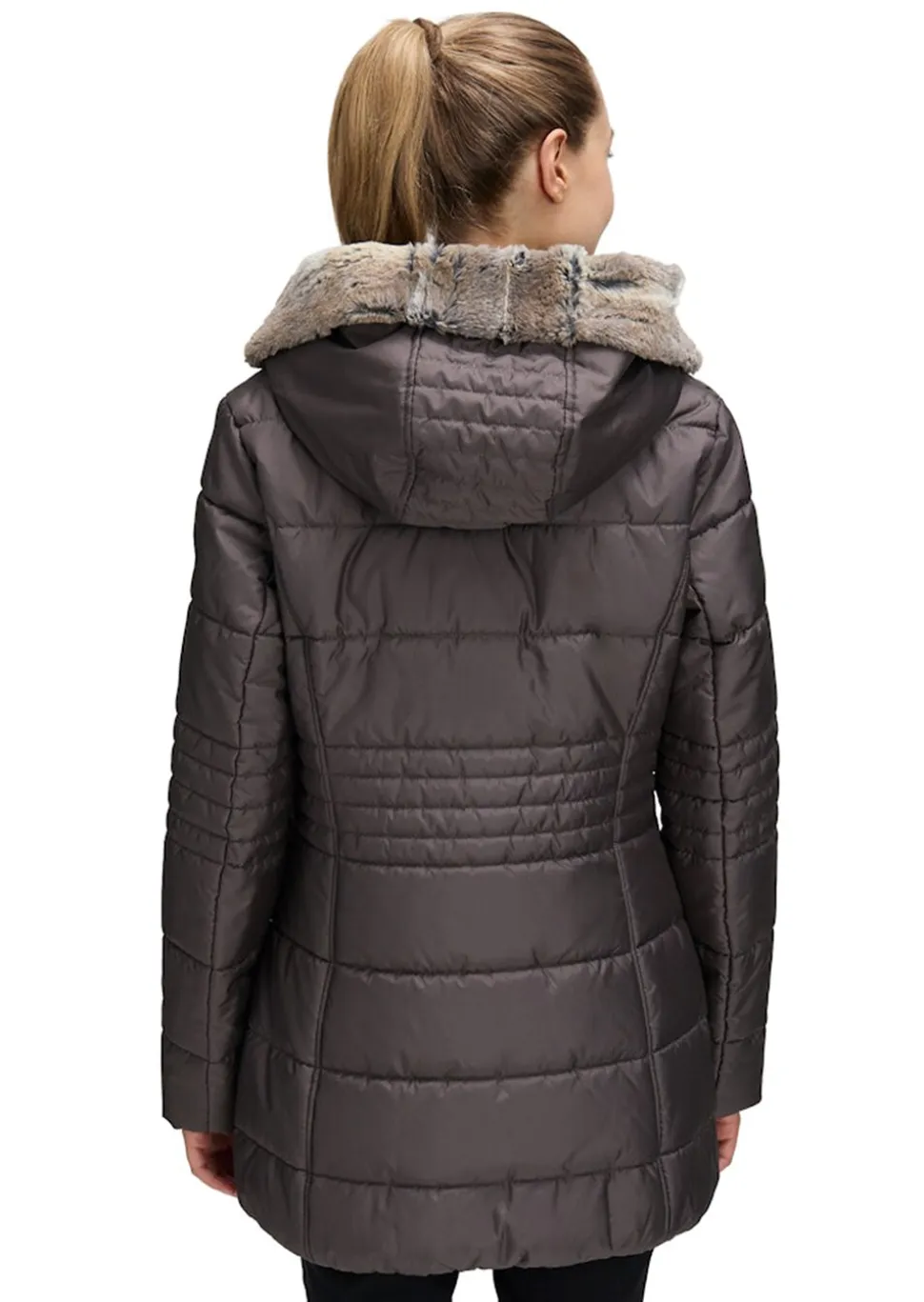 Veste matelassée à capuche