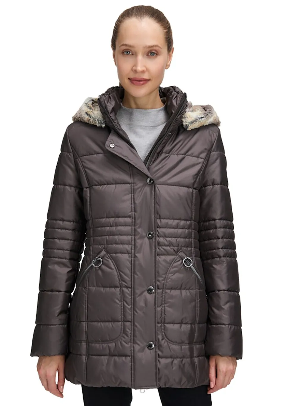 Veste matelassée à capuche