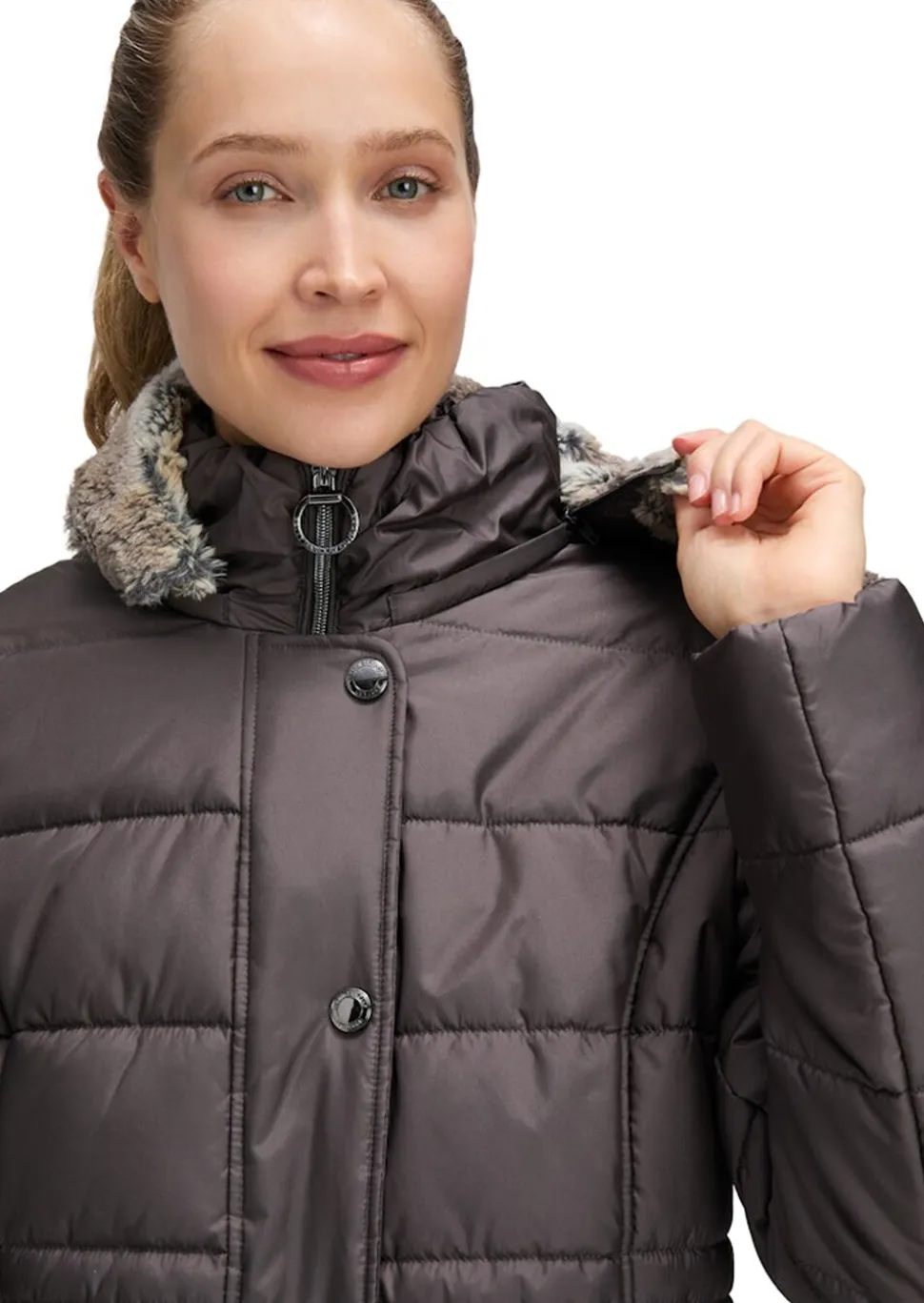 Veste matelassée à capuche