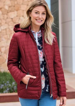 Veste matelassée à capuche
