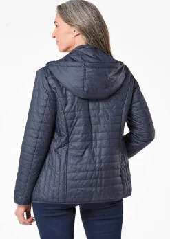 Veste matelassée à capuche