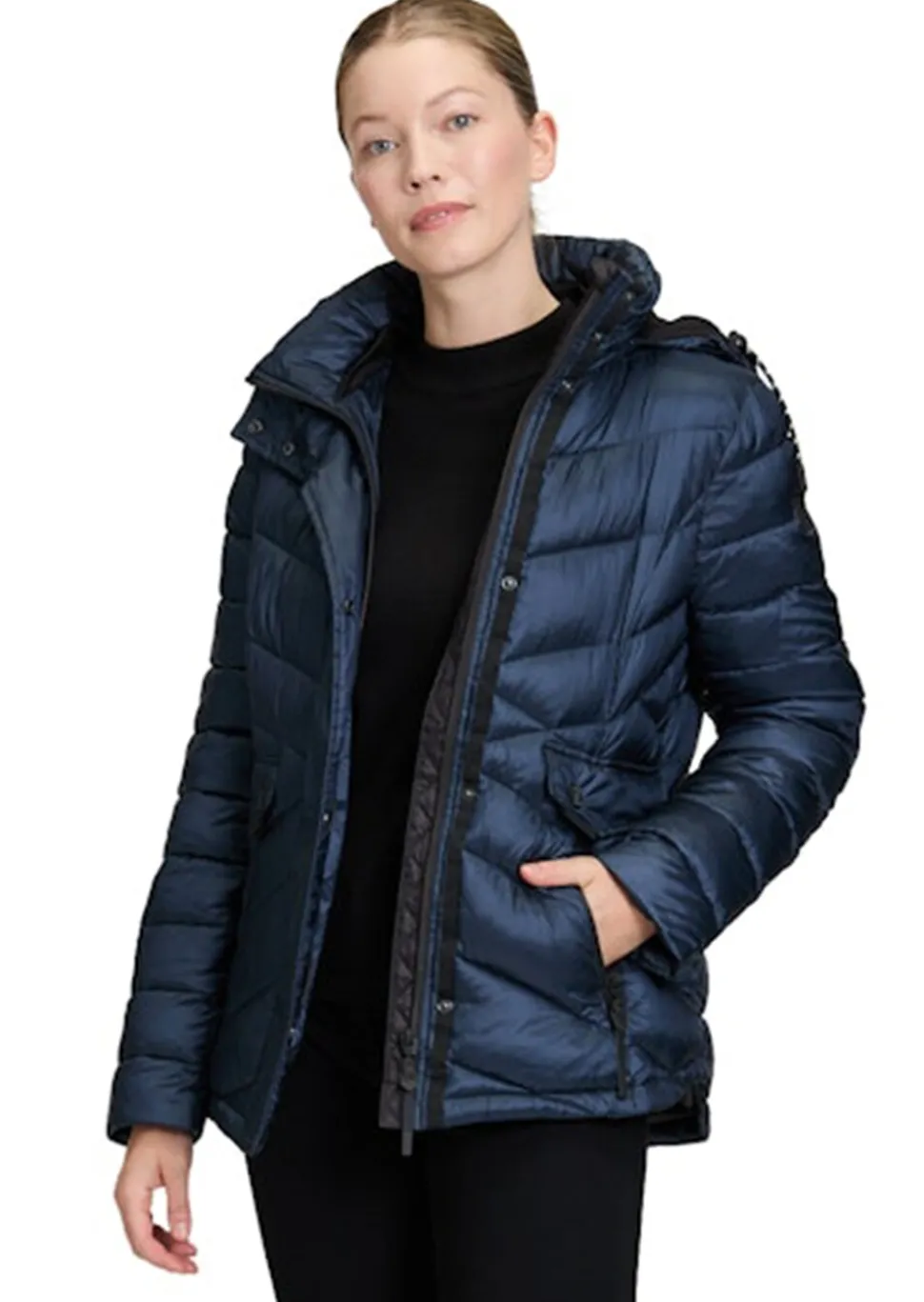 Veste matelassée chaudement ouatinée en duvet synthétique