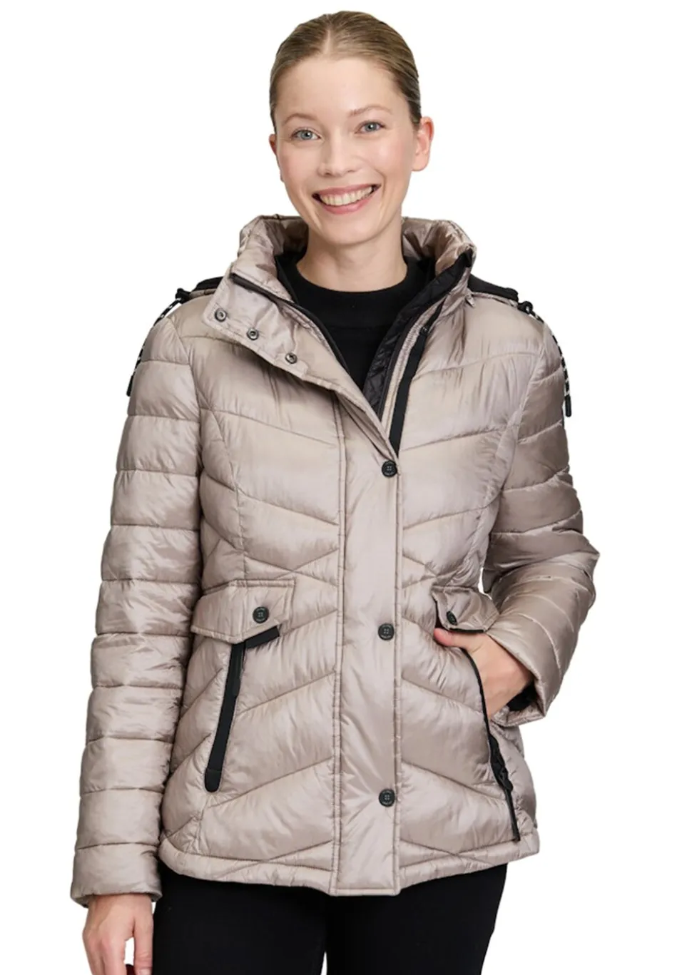 Veste matelassée chaudement ouatinée en duvet synthétique