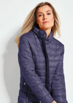 Veste matelassée légère agrémentée de nombreux détails