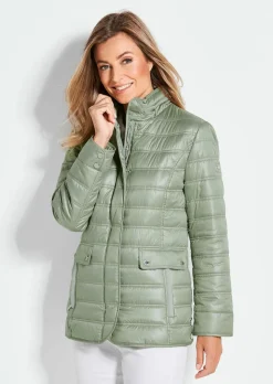 Veste matelassée légère agrémentée de nombreux détails