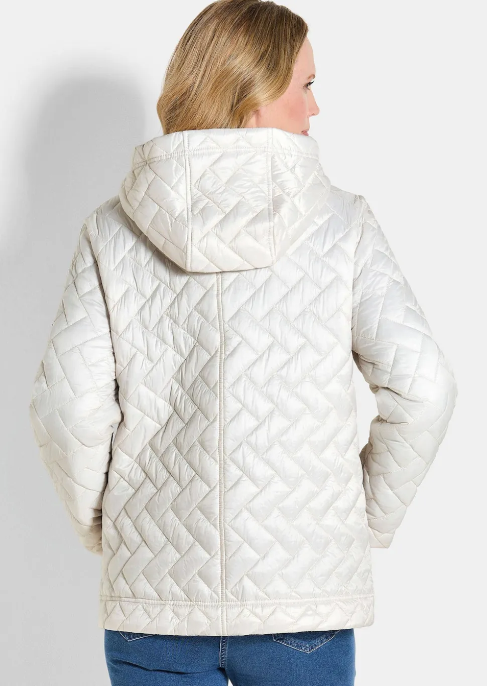 Veste matelassée légère avec capuche