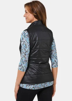 Veste matelassée légère avec col droit
