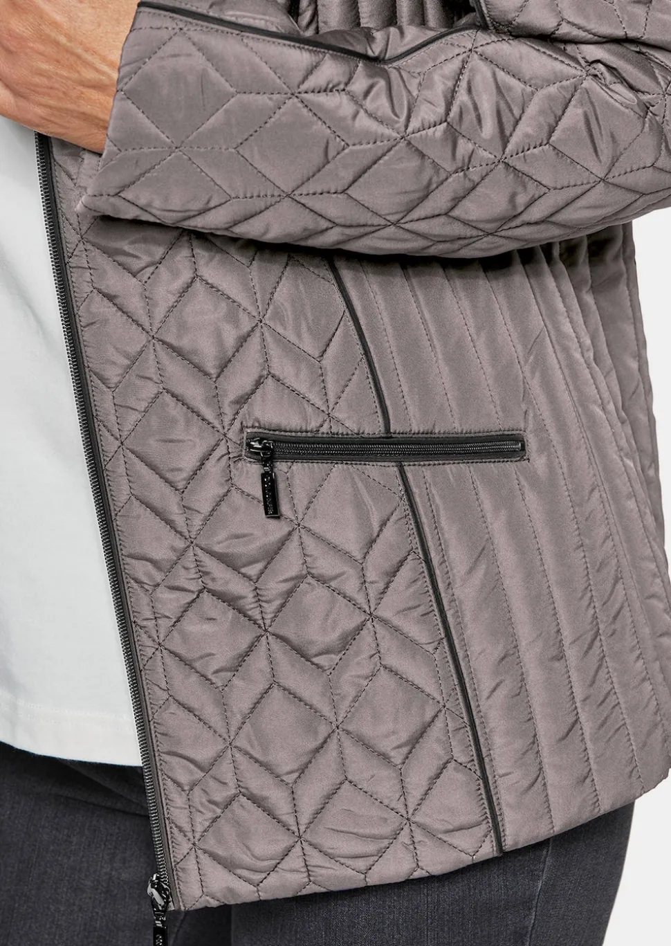 Veste matelassée légèrement ouatinée