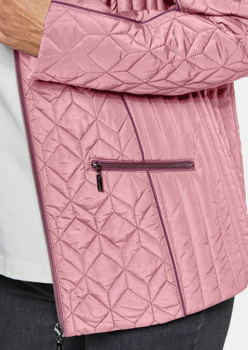 Veste matelassée légèrement ouatinée