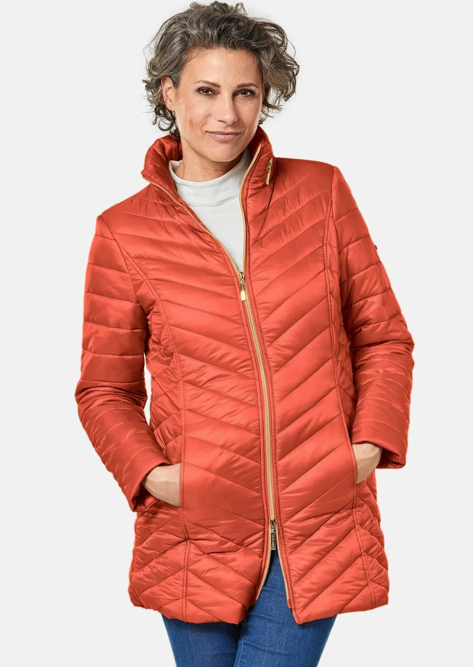 Veste matelassée longue