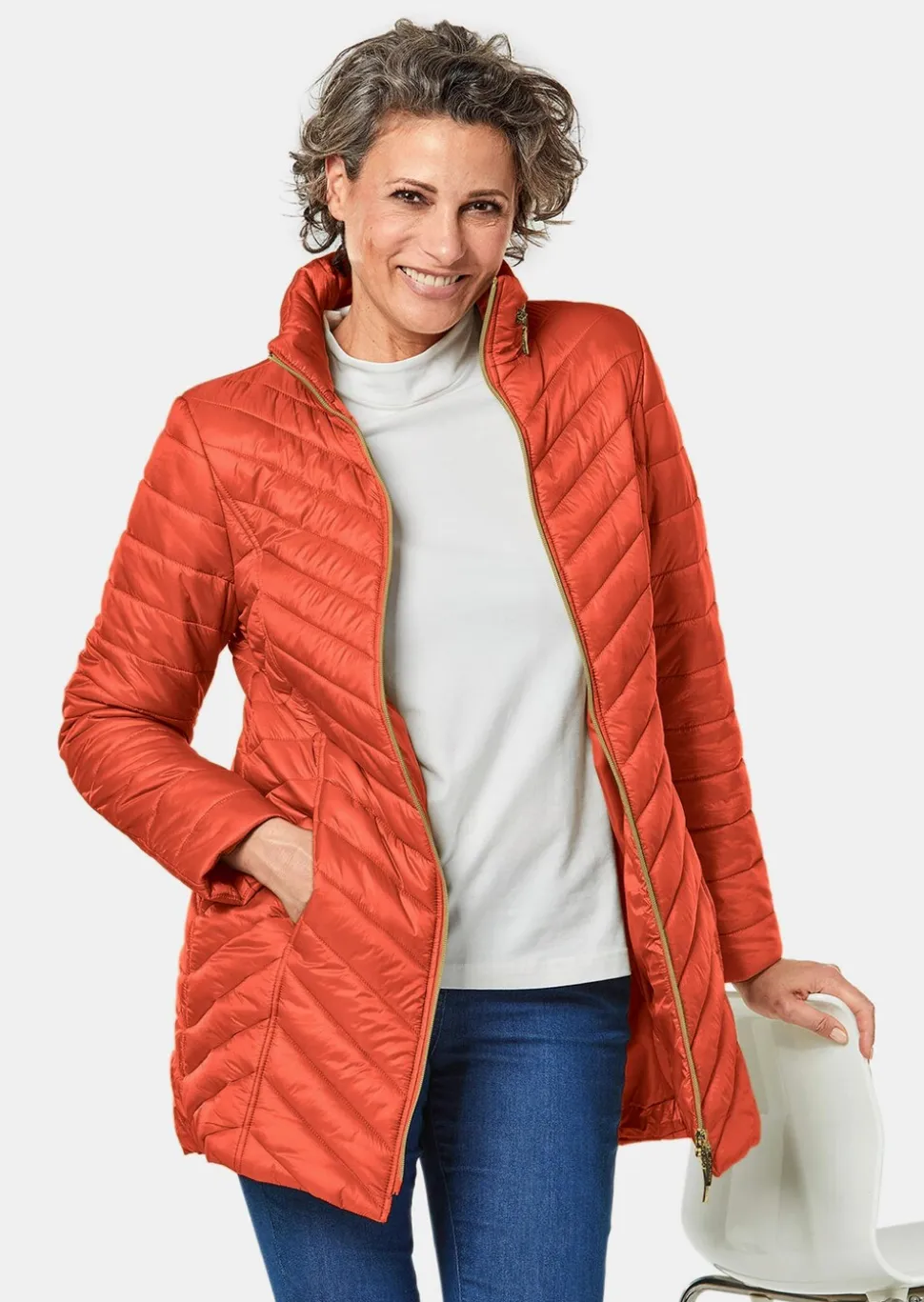 Veste matelassée longue