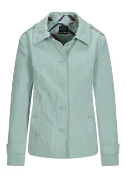 Veste trench, aspect froissé