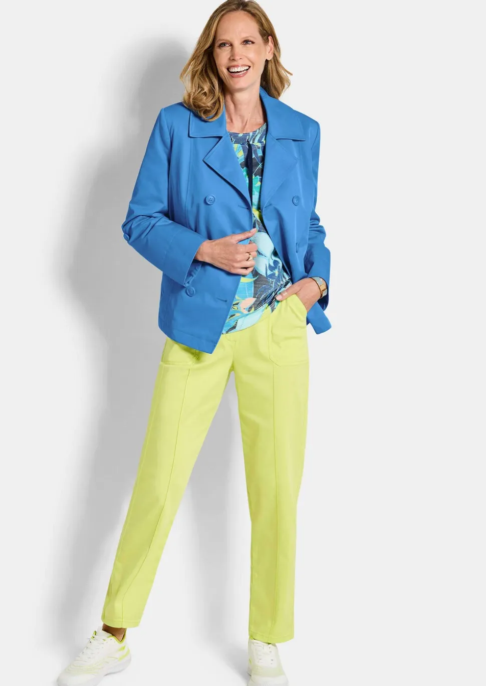 Veste trench avec teneur en coton