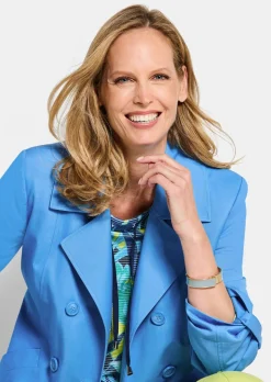 Veste trench avec teneur en coton