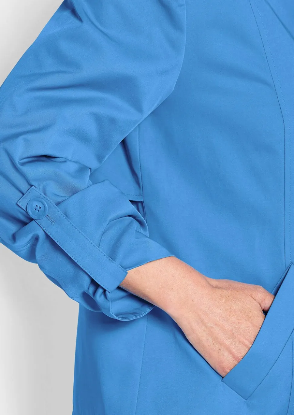 Veste trench avec teneur en coton